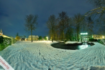 360Â°-Panorama mit Blick auf Haus Toholte und Gymnasium