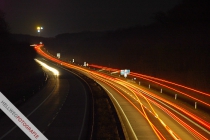 A44 vor Anschlussstelle Geseke