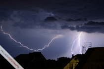 Gewitter über der Lippe