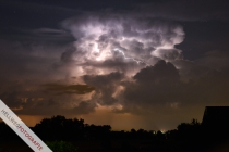 Gewitter über der Lippe