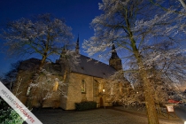 Der WDR leuchtet StÃ¶rmeder Kirche aus (Weihnachtlichstes Dorf NRW)