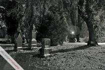 Mystische Stimmung hinter der St. Pankratiuskirche