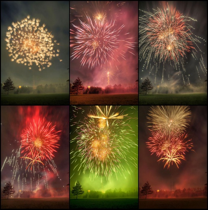 Feuerwerk im Grünen Winkel zur Lippstädter Herbstwoche 2010